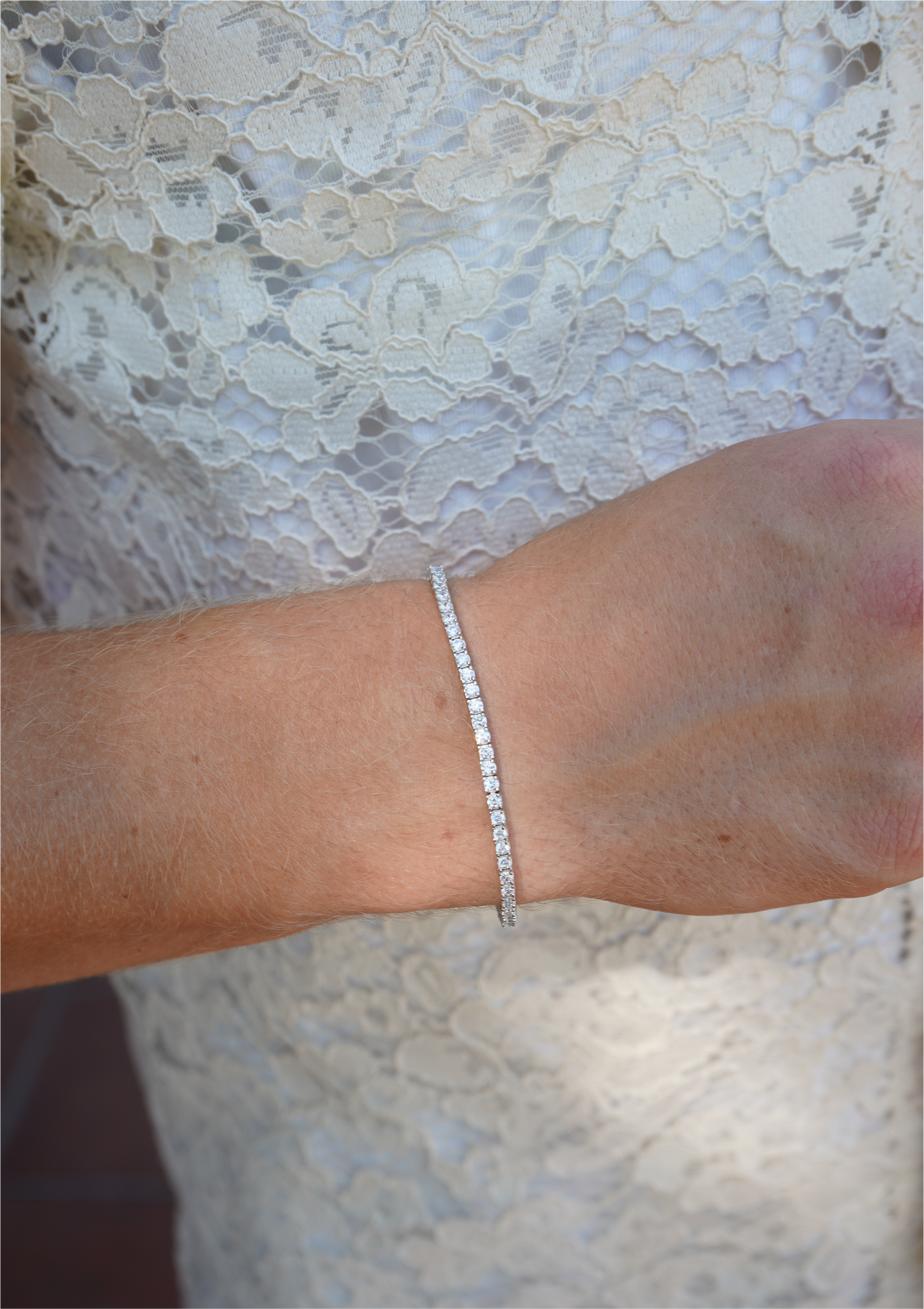 Silver Tennis Bracelet 2,5mm