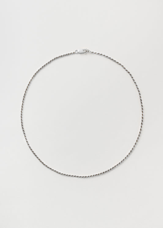 Silver Cordell Necklace 2mm