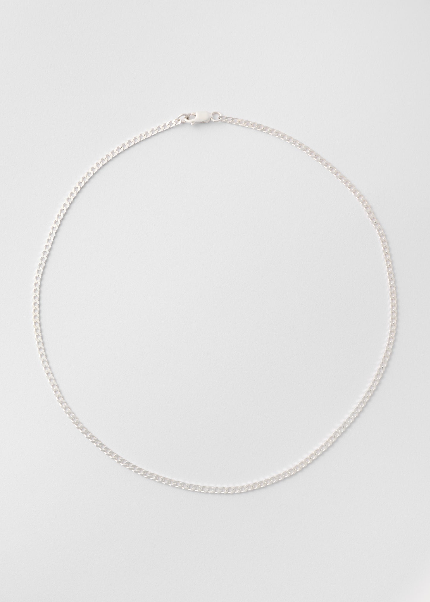 Pansar Necklace 2mm Silver