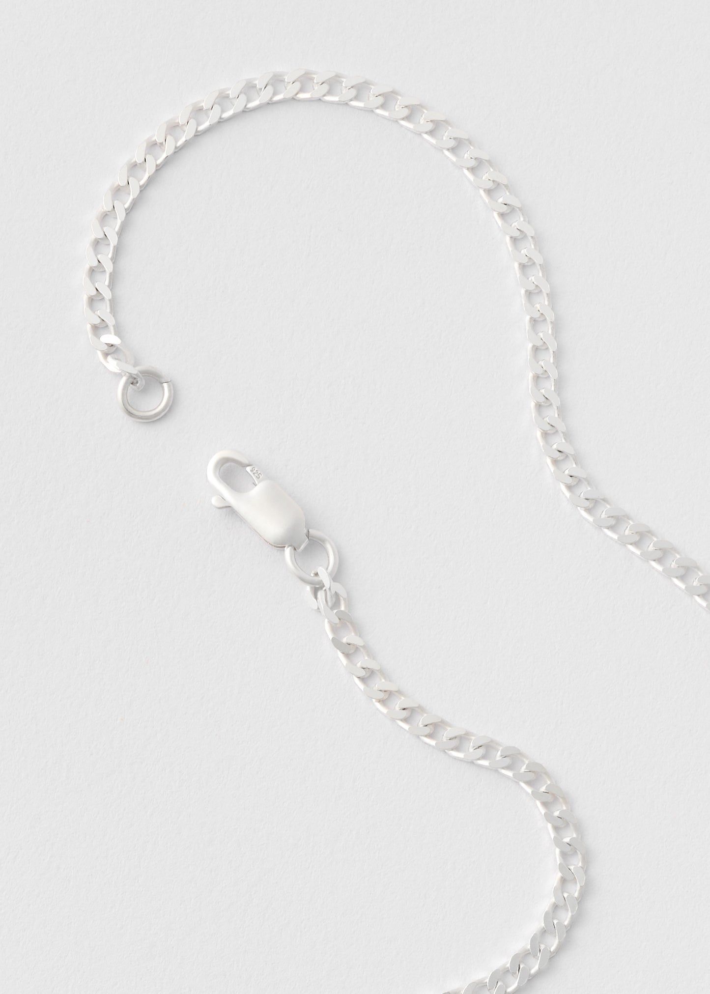 Pansar Necklace 2mm Silver