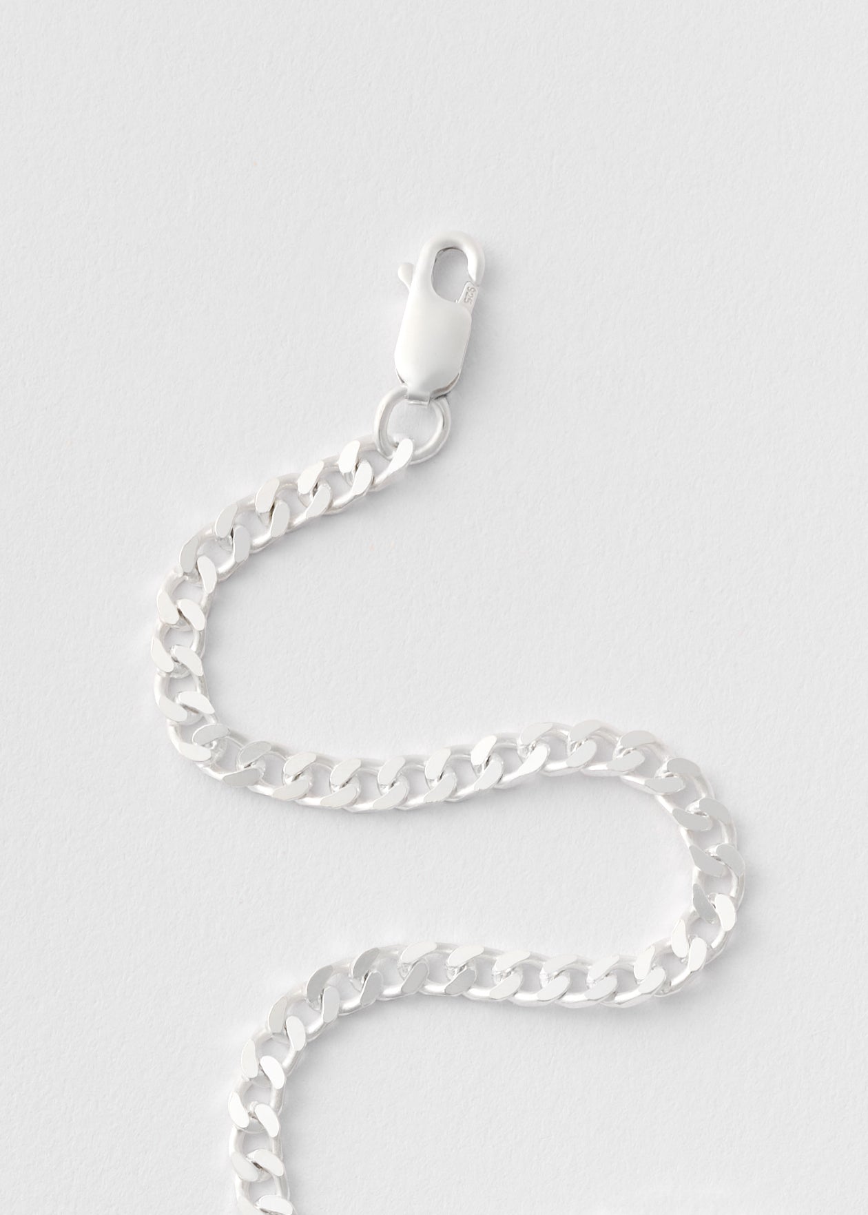 Pansar Necklace 3mm Silver