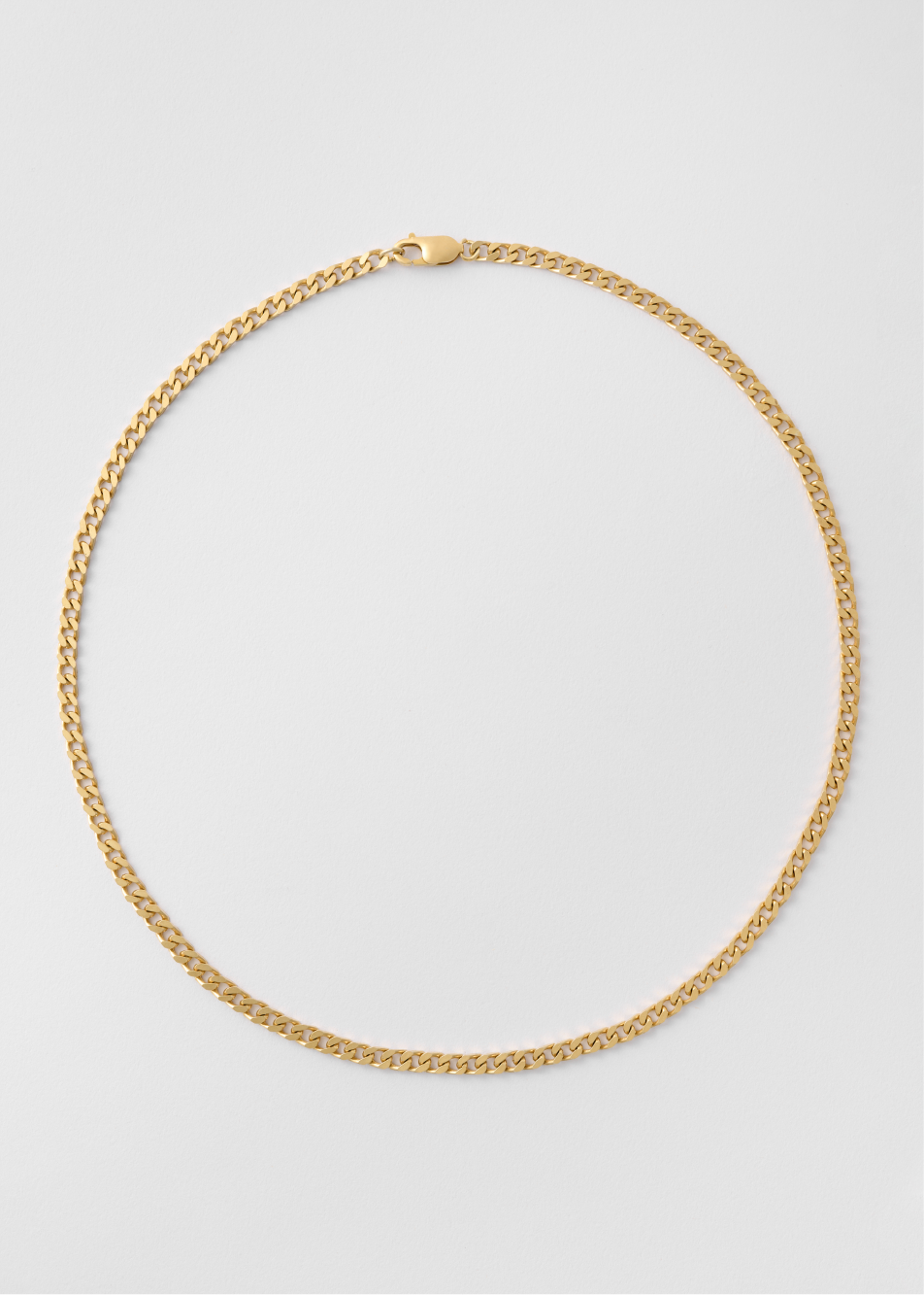 Gold Pansar Necklace 4mm