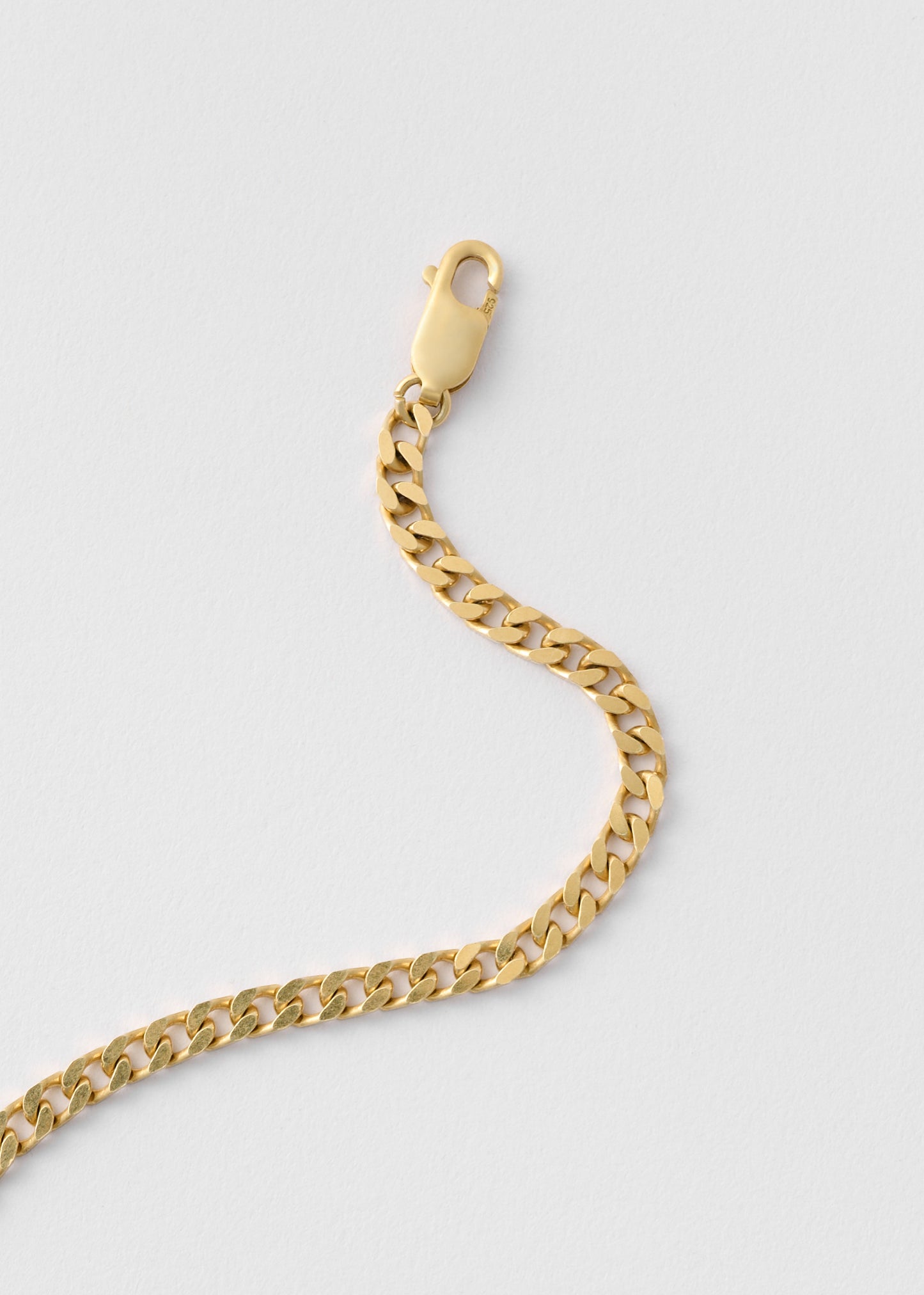 Gold Pansar Necklace 4mm