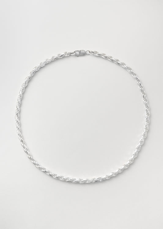 Silver Cordell Necklace 6mm