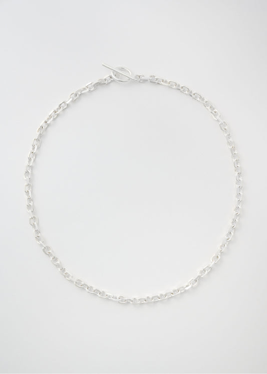 Silver Anchor Necklace Betsel 6mm