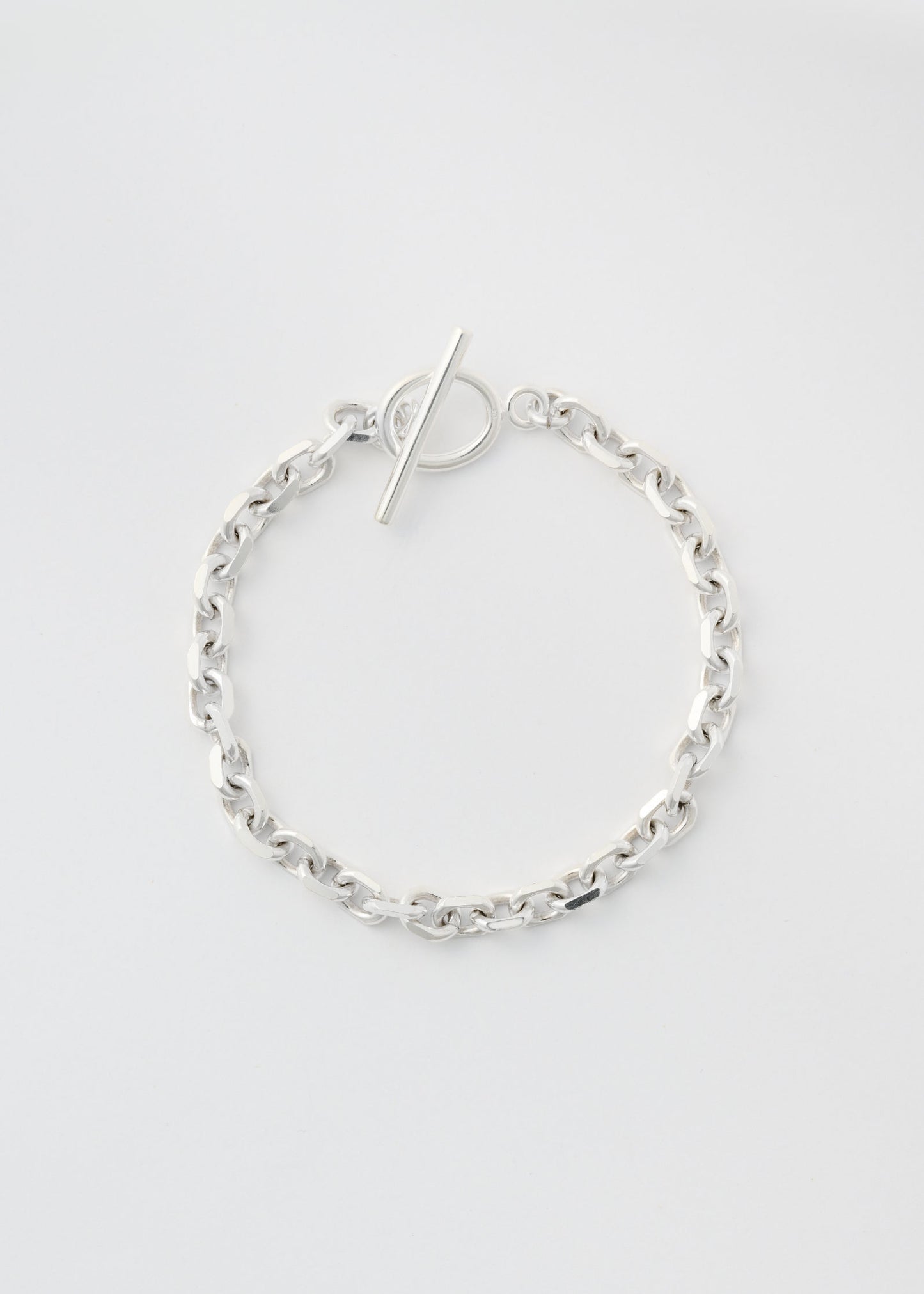Silver Anchor Bracelet Betsel 6mm