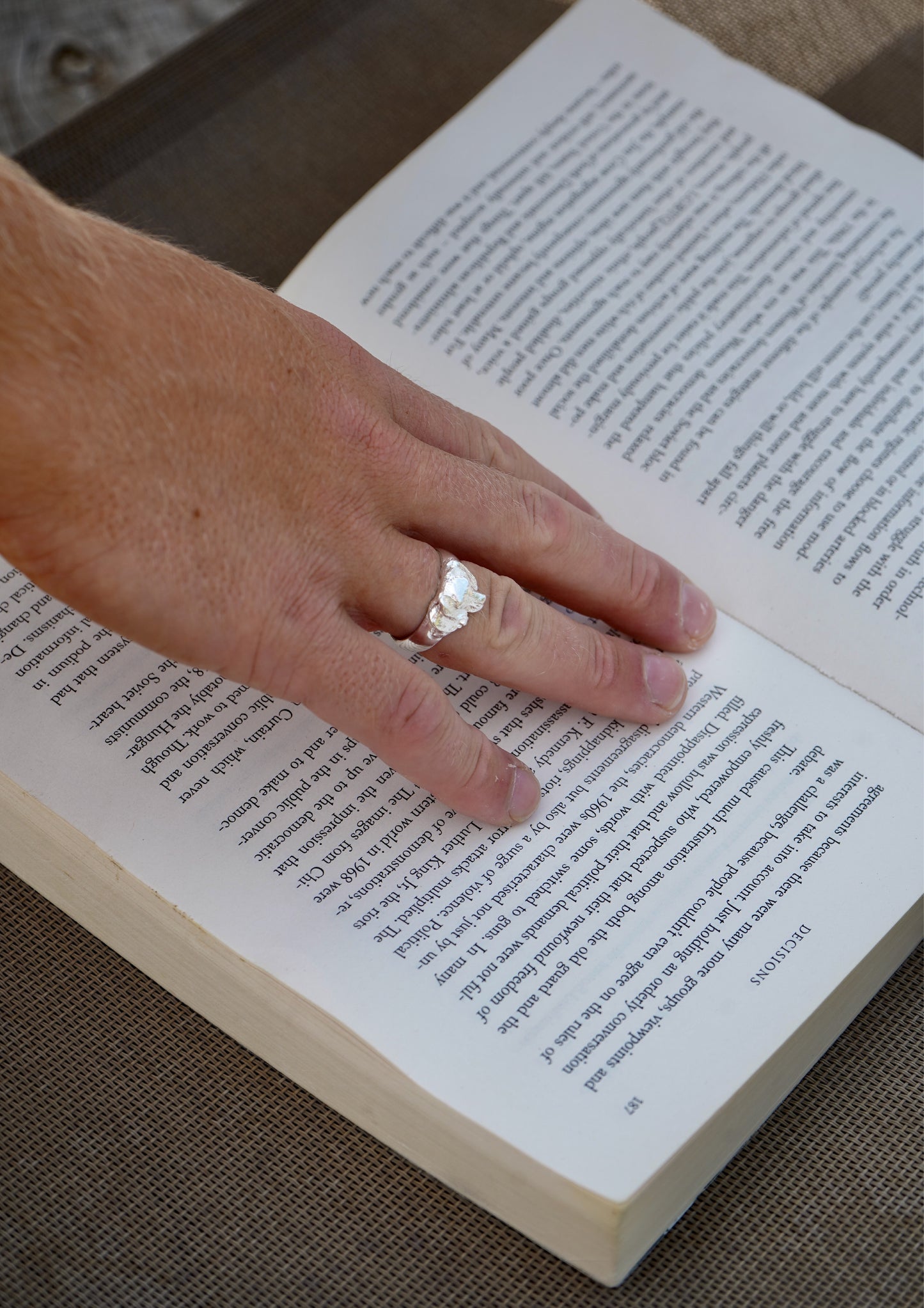 Silver Dog Signet Ring