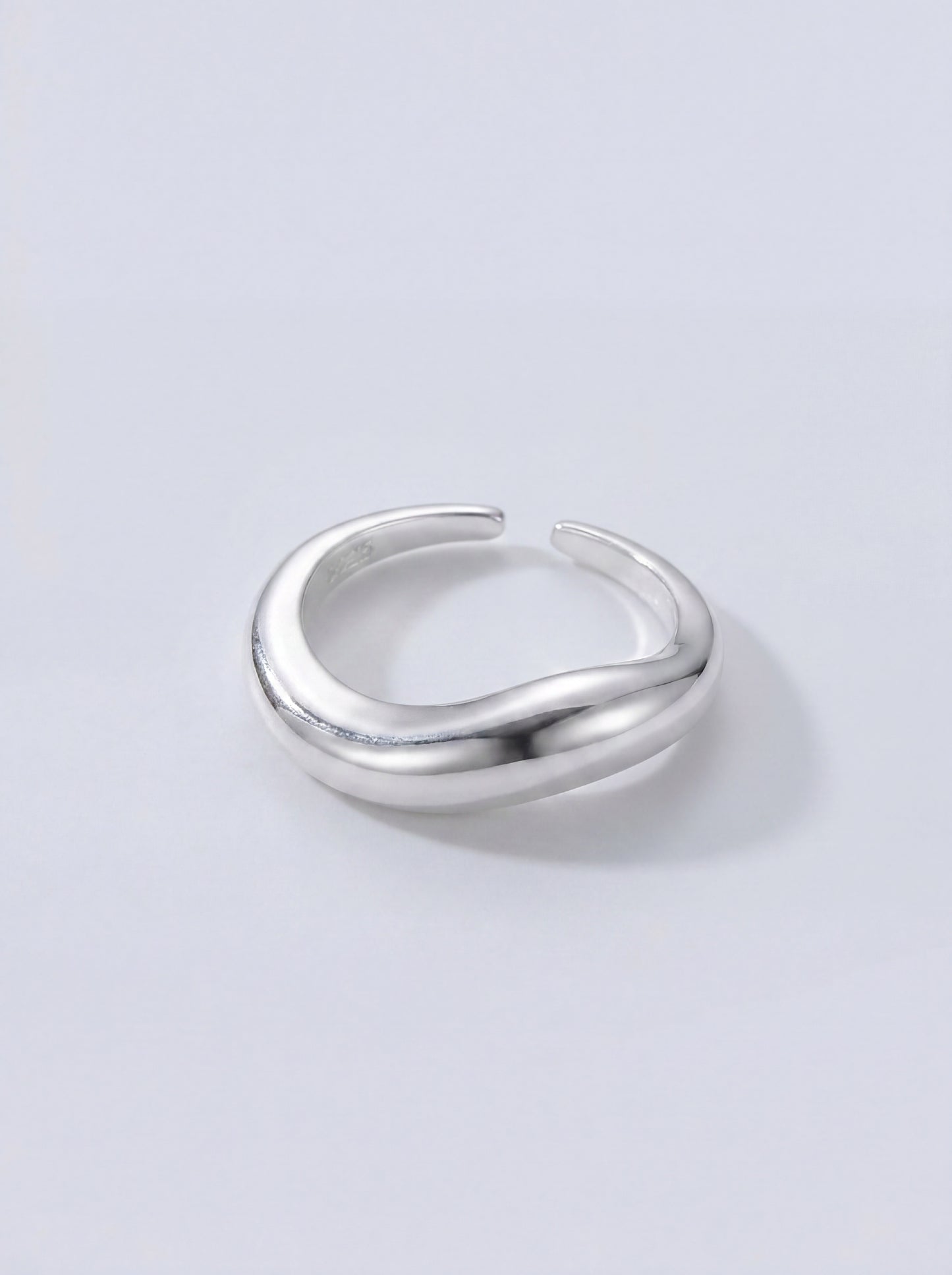 Brushed Adjustable Ring
