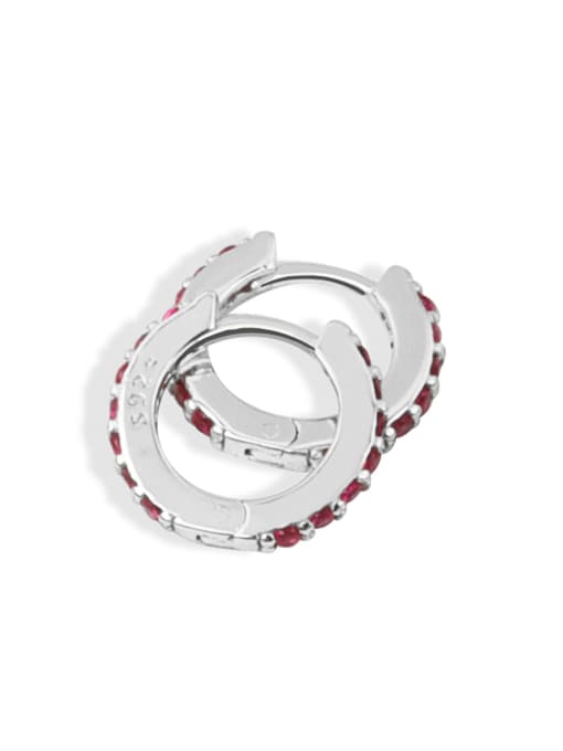 Colored Zirconia Hoops