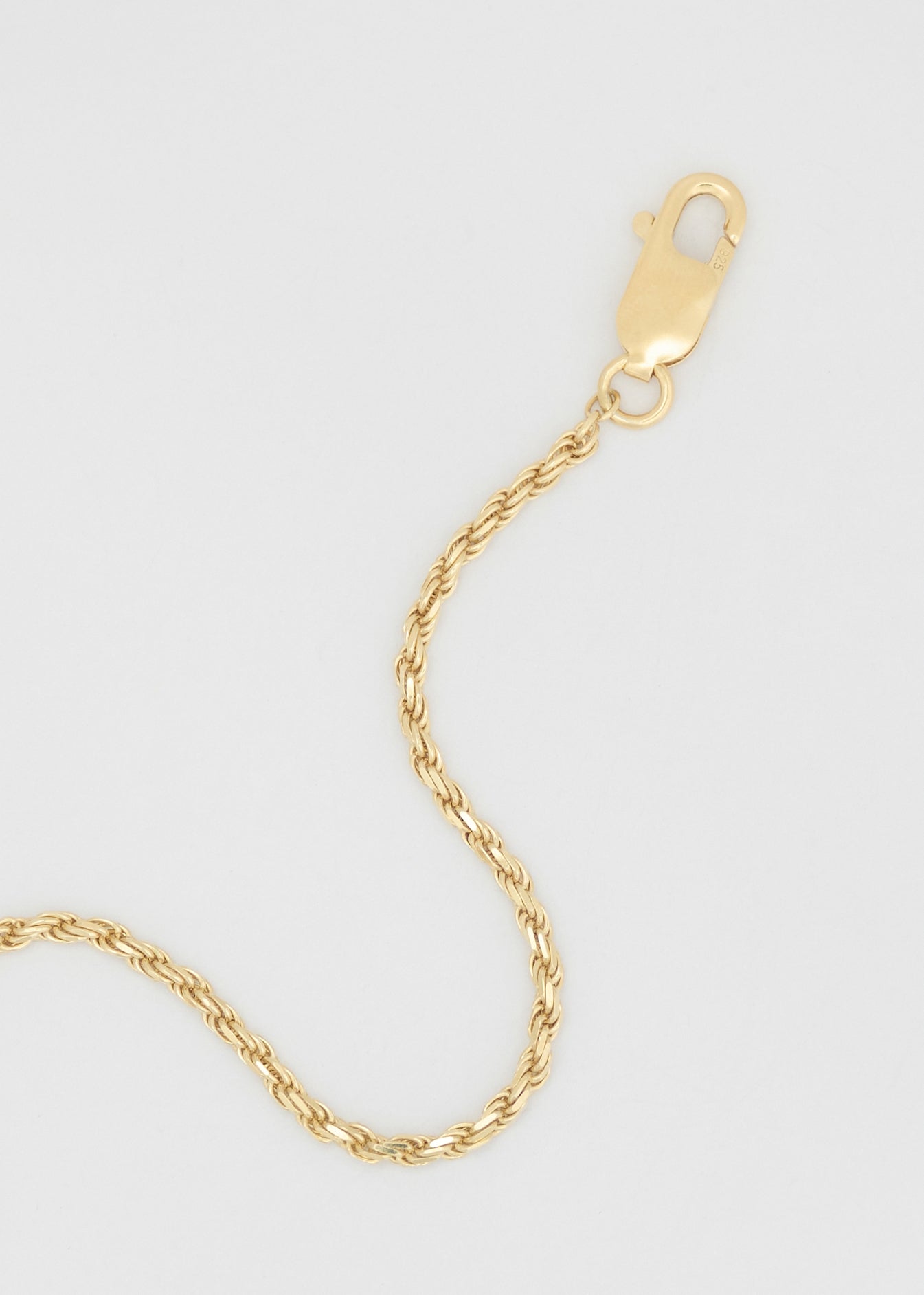 Gold Cordell Bracelet 2mm
