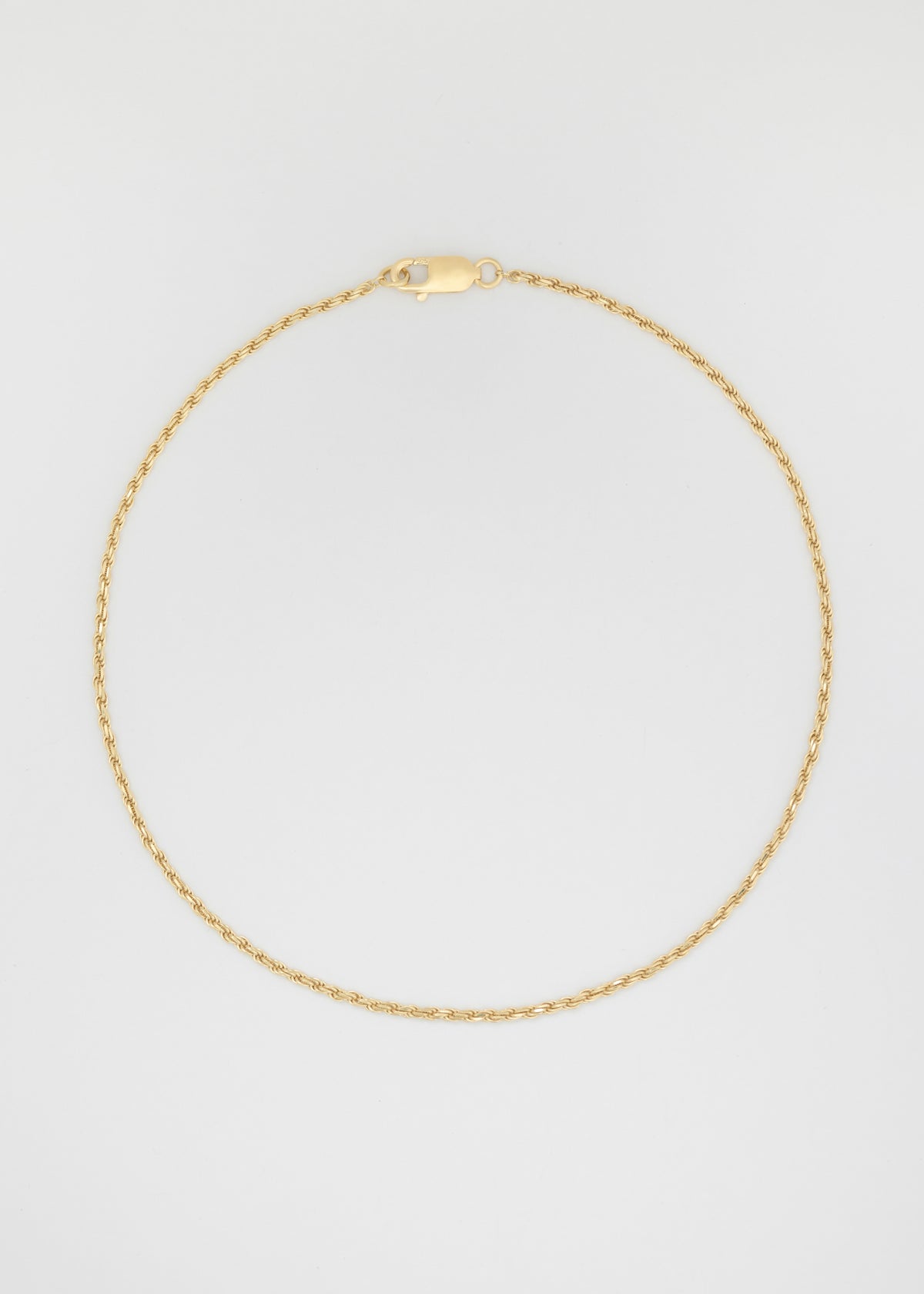 Cordell Necklace 1mm Silver