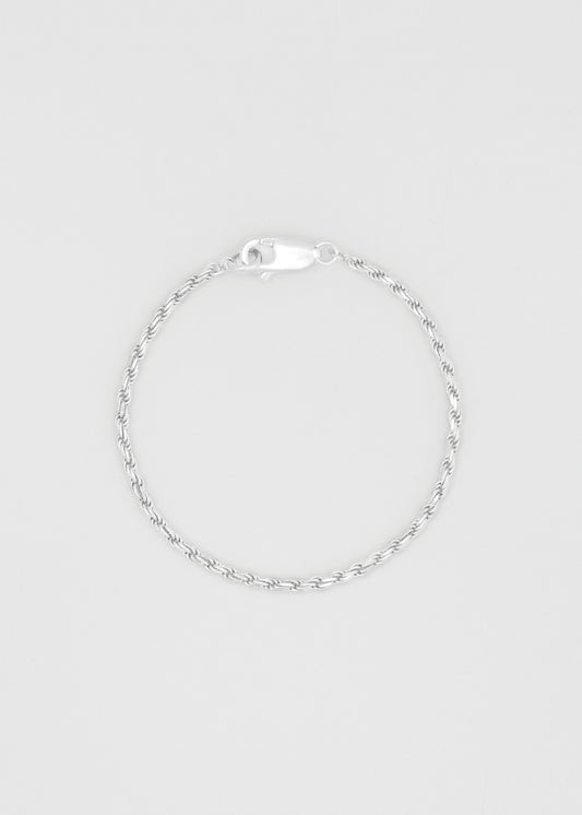 Silver Cordell Bracelet 2mm