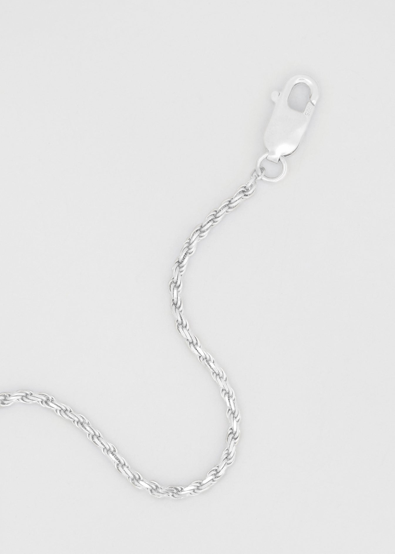 Cordell Necklace 2mm Silver