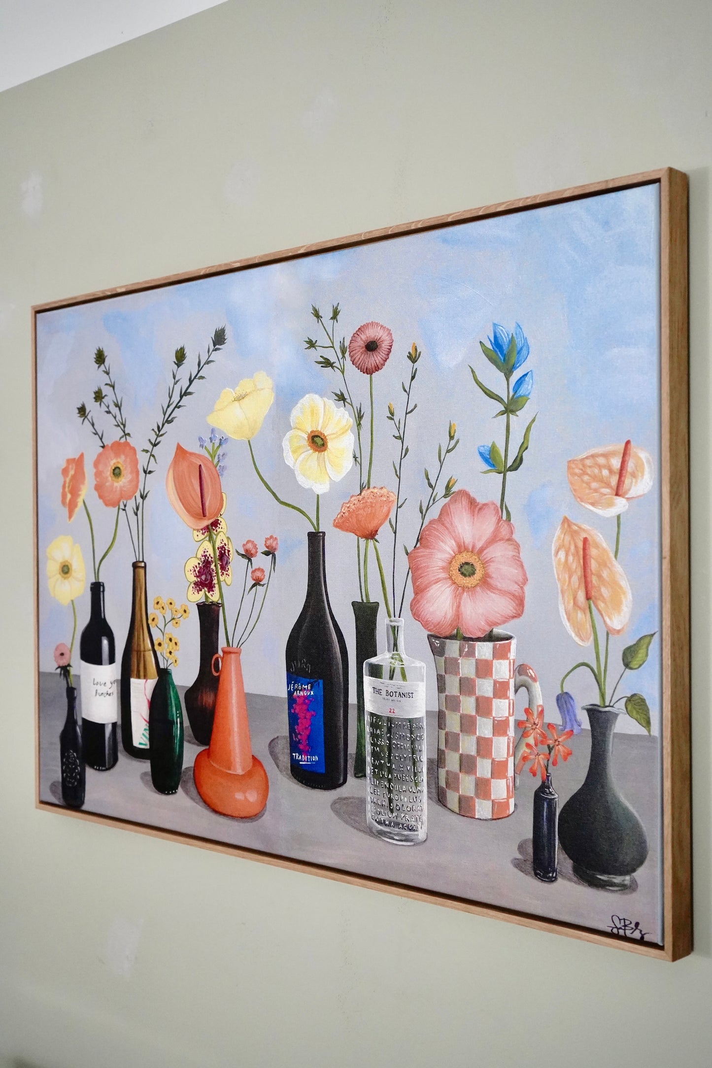 The Thirsty Botanist Canvas