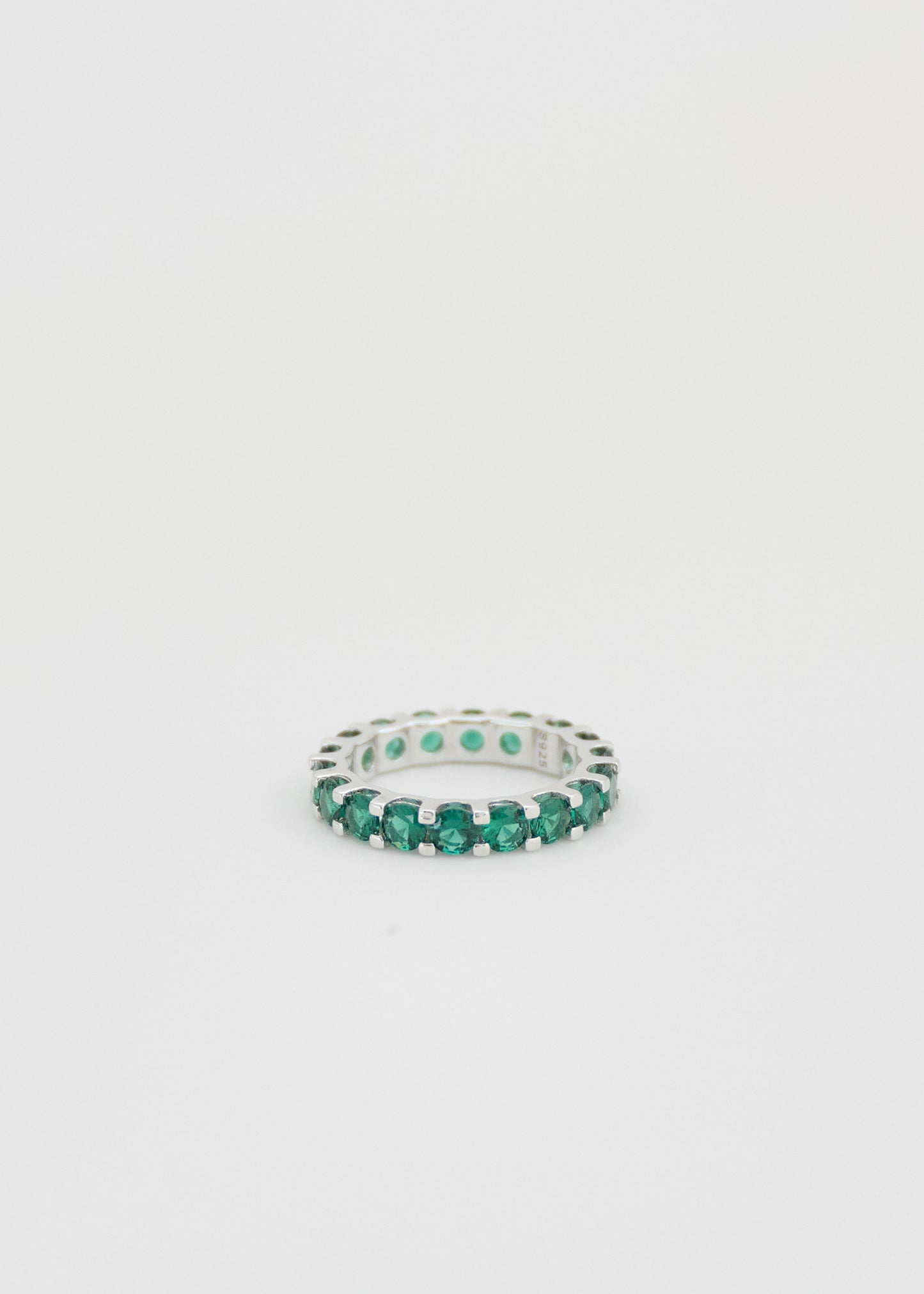 Emerald Zirconia Ring
