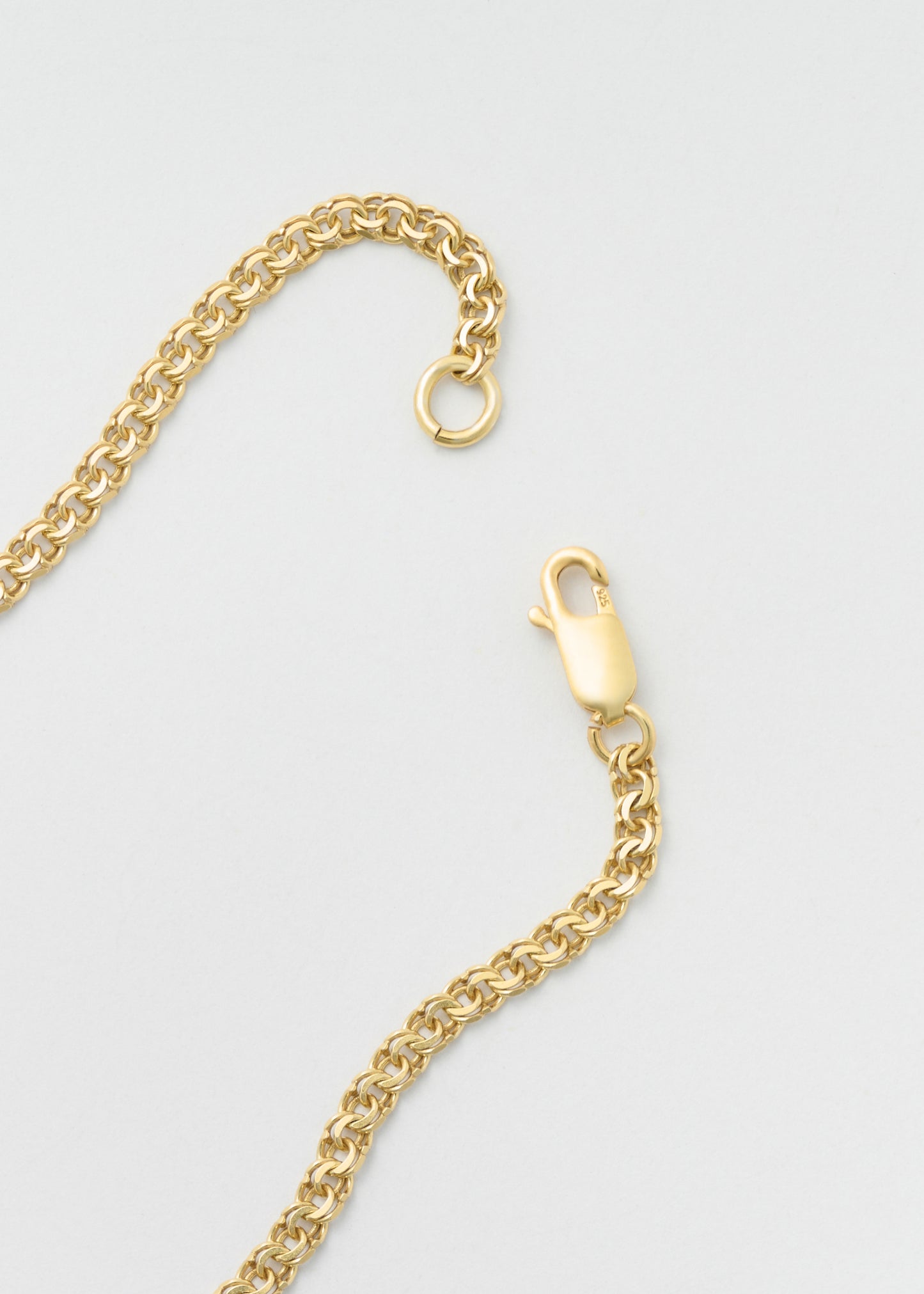 Gold Bismarck Necklace 2mm