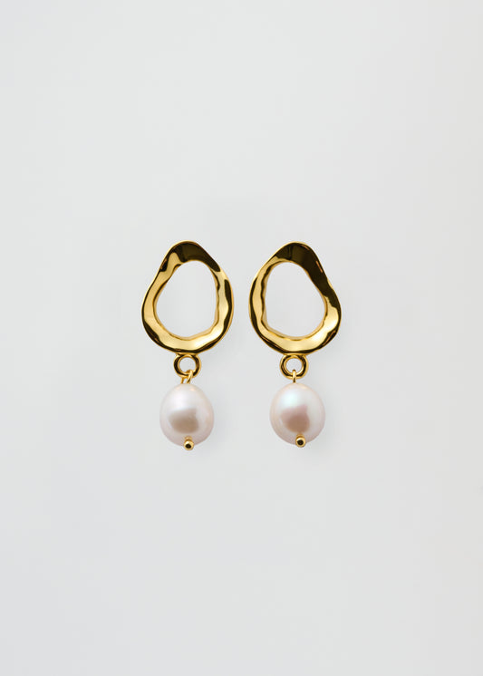 Gloria Earrings Gold