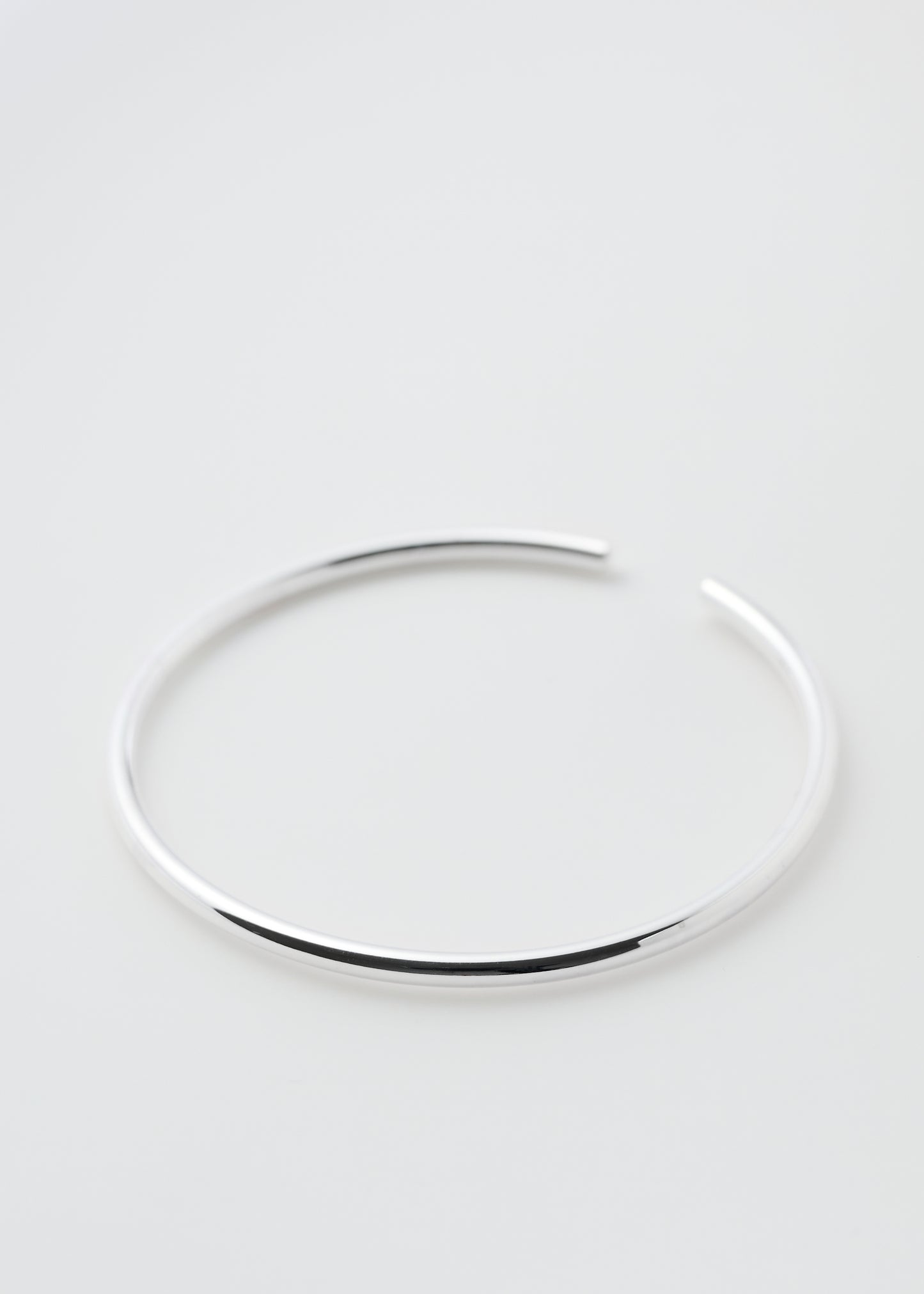 Silver Bangle Halo Bracelet