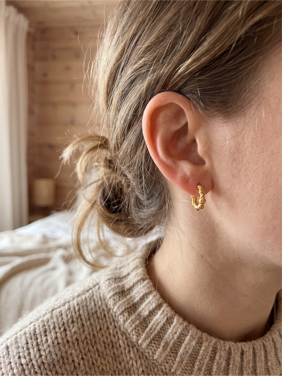 Mini Web Earrings