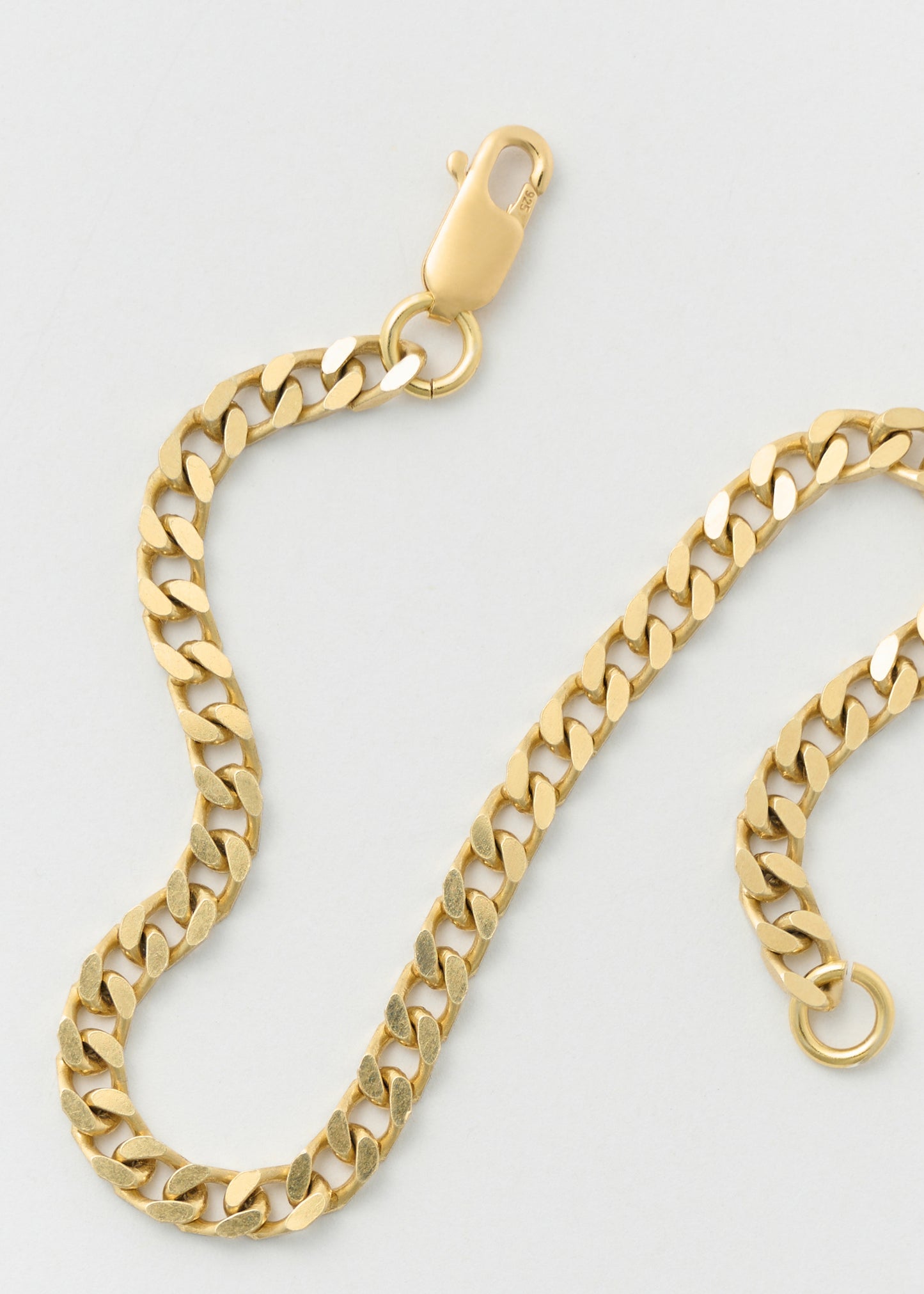 4mm Pansar Bracelet Gold