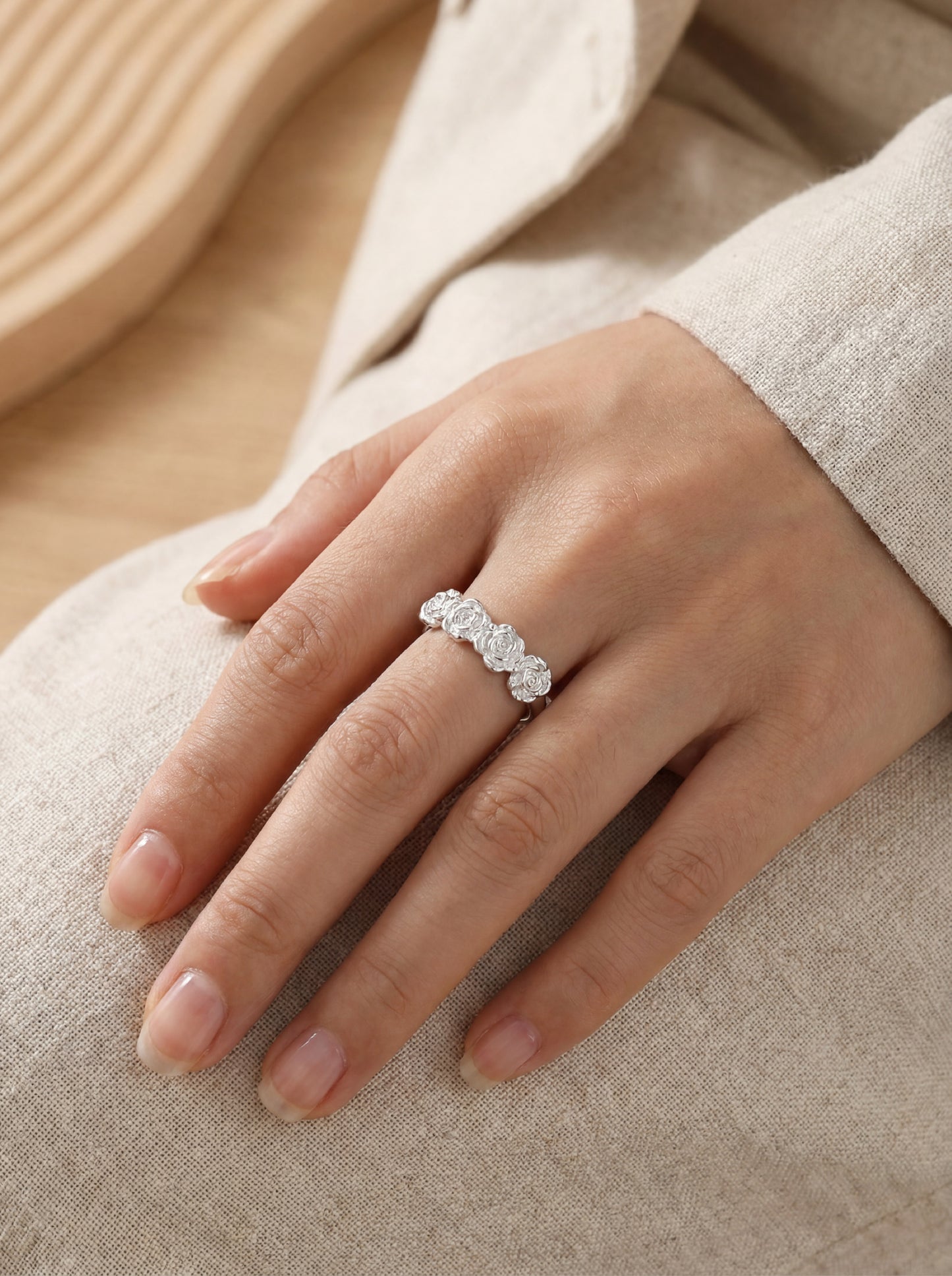 Quattro Flower Ring