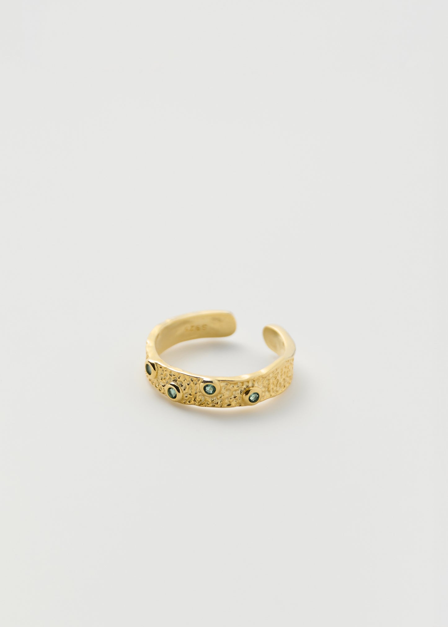 Thin Stardust Ring Gold
