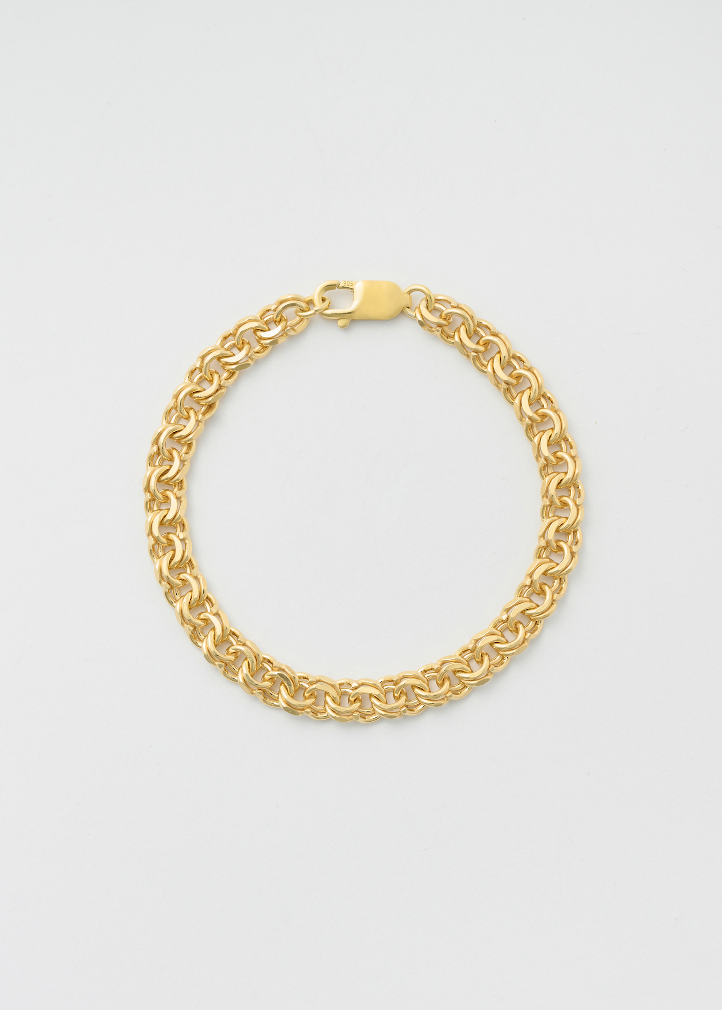 8mm Bismarck Bracelet Gold