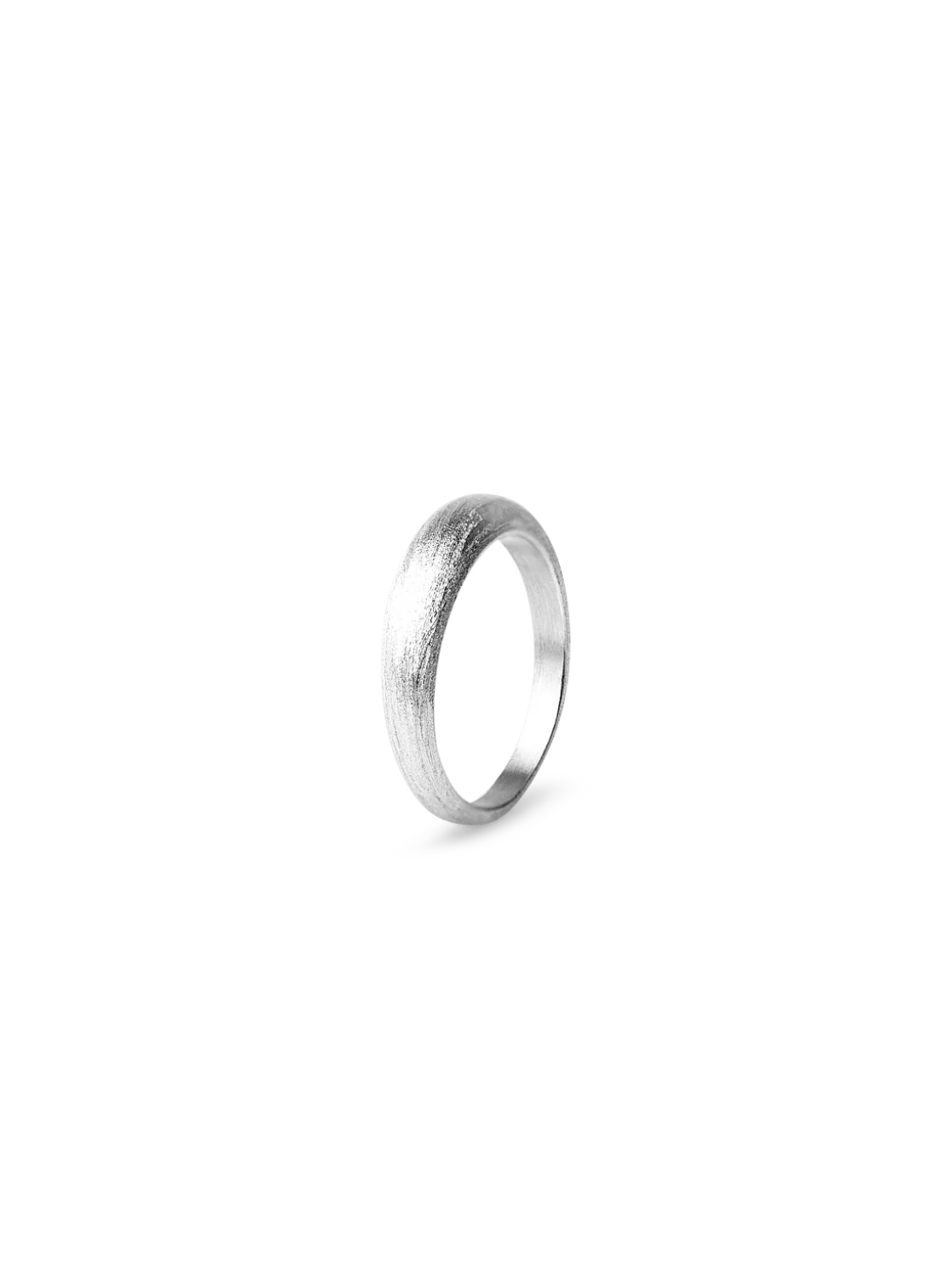 Brushed Ring Silver