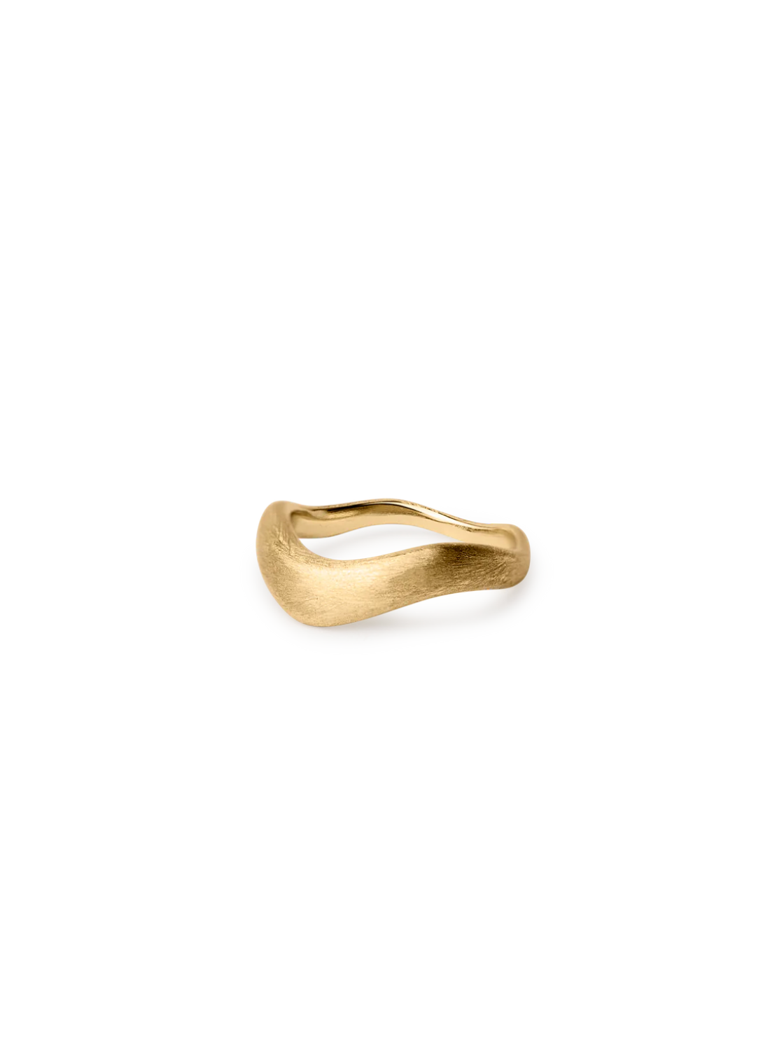 Brushed Waver Ring