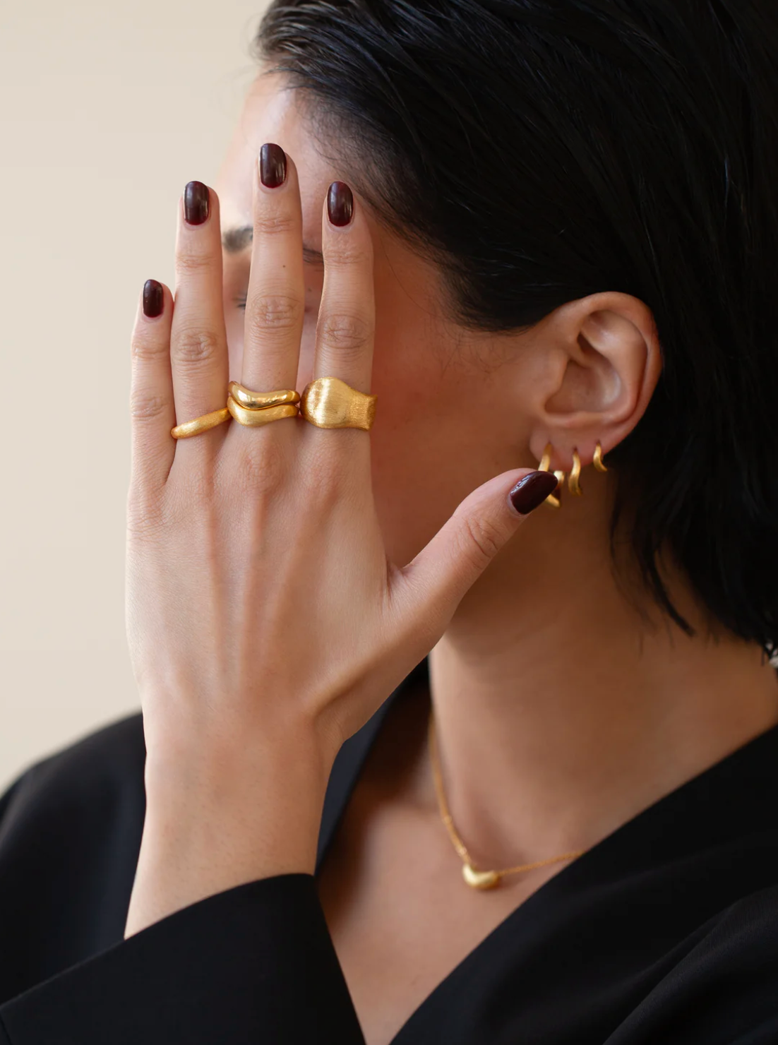 Brushed Waver Ring