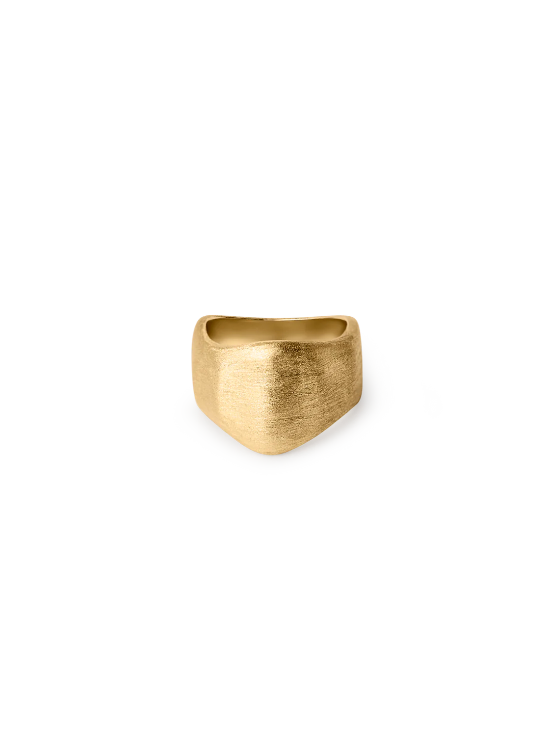 Brushed Bold Ring