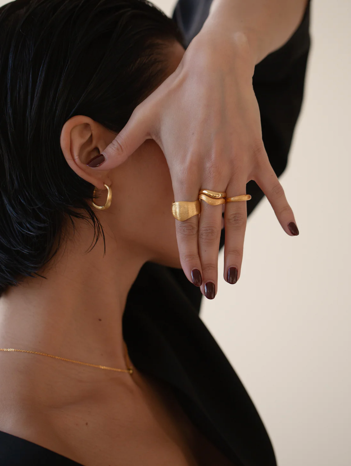 Brushed Bold Ring