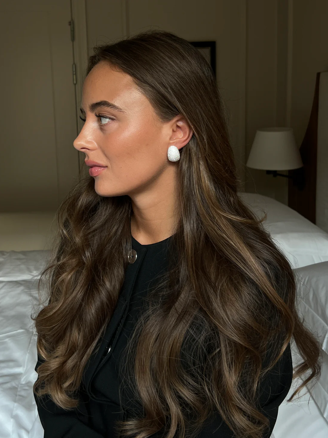 Luxe Chunky Earrings Silver