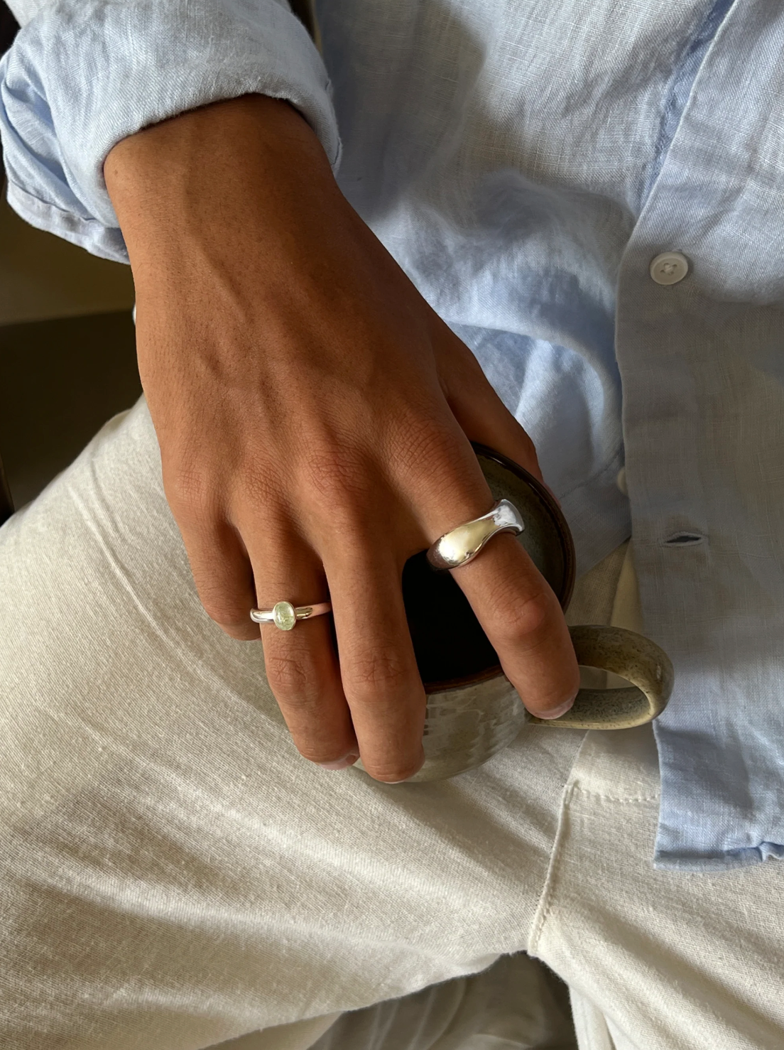 Green Stone Ring