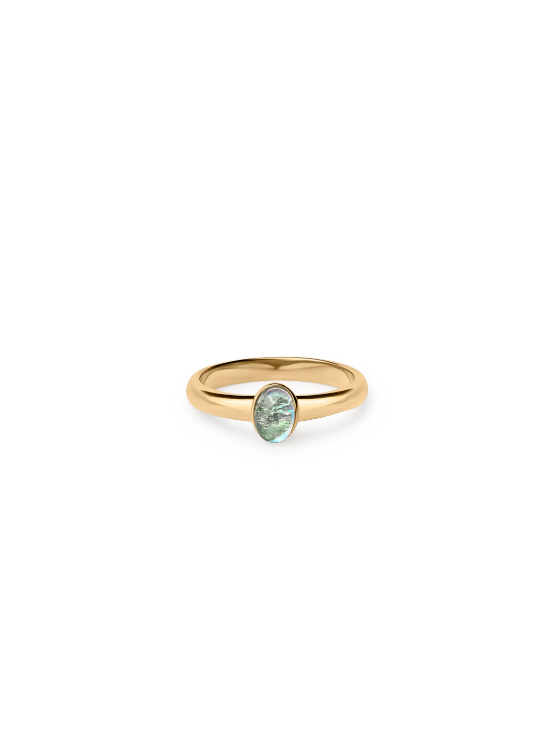 Green Stone Ring