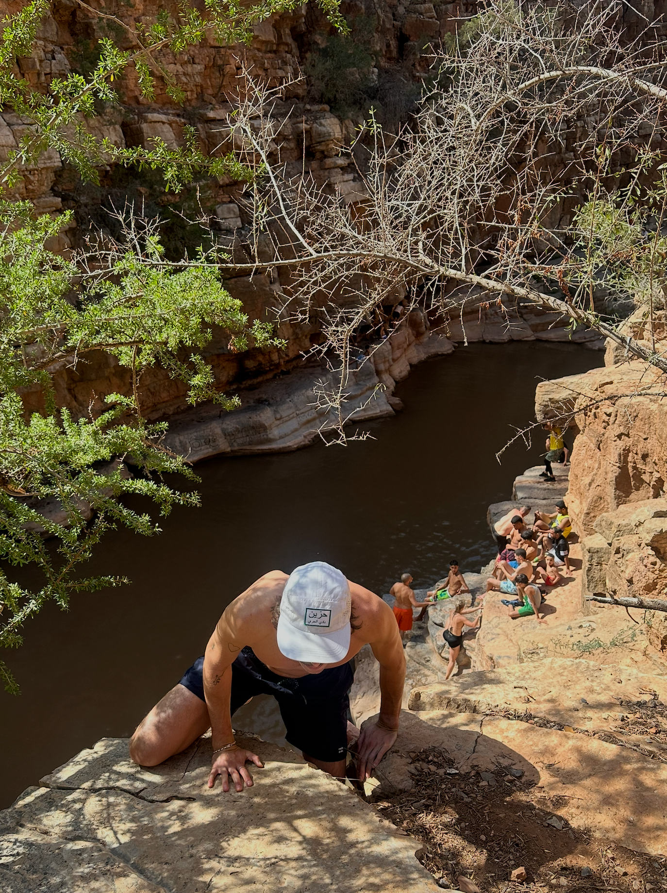 SAD Running Cap White