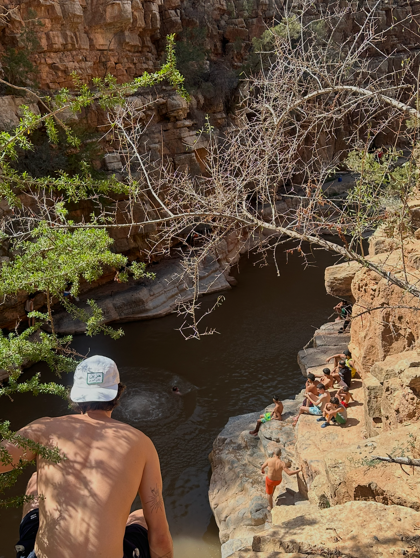 SAD Running Cap White