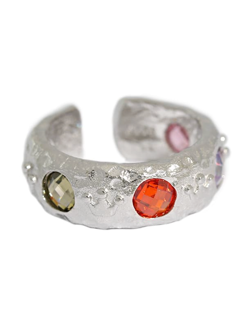Mushroom Queen Ring Silver