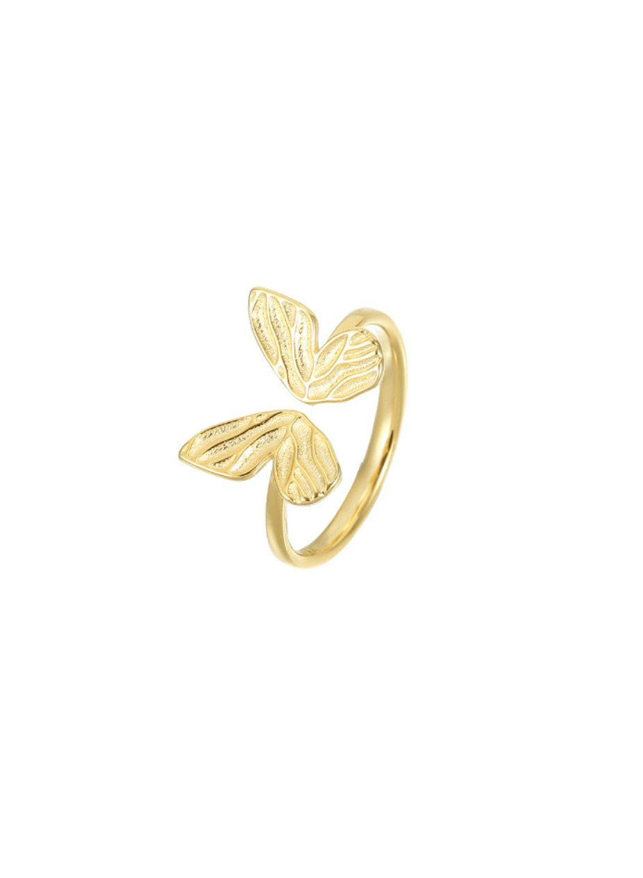 Adjustable Butterfly Ring