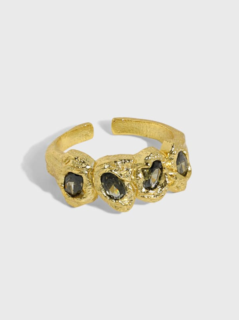 Moth Ring Gold