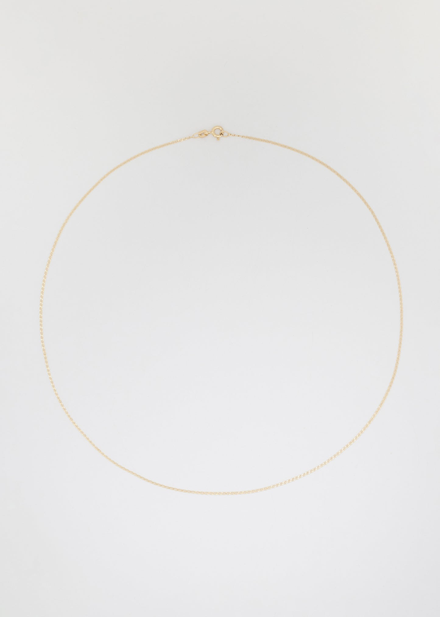 Thin Tiger Chain 14k gold