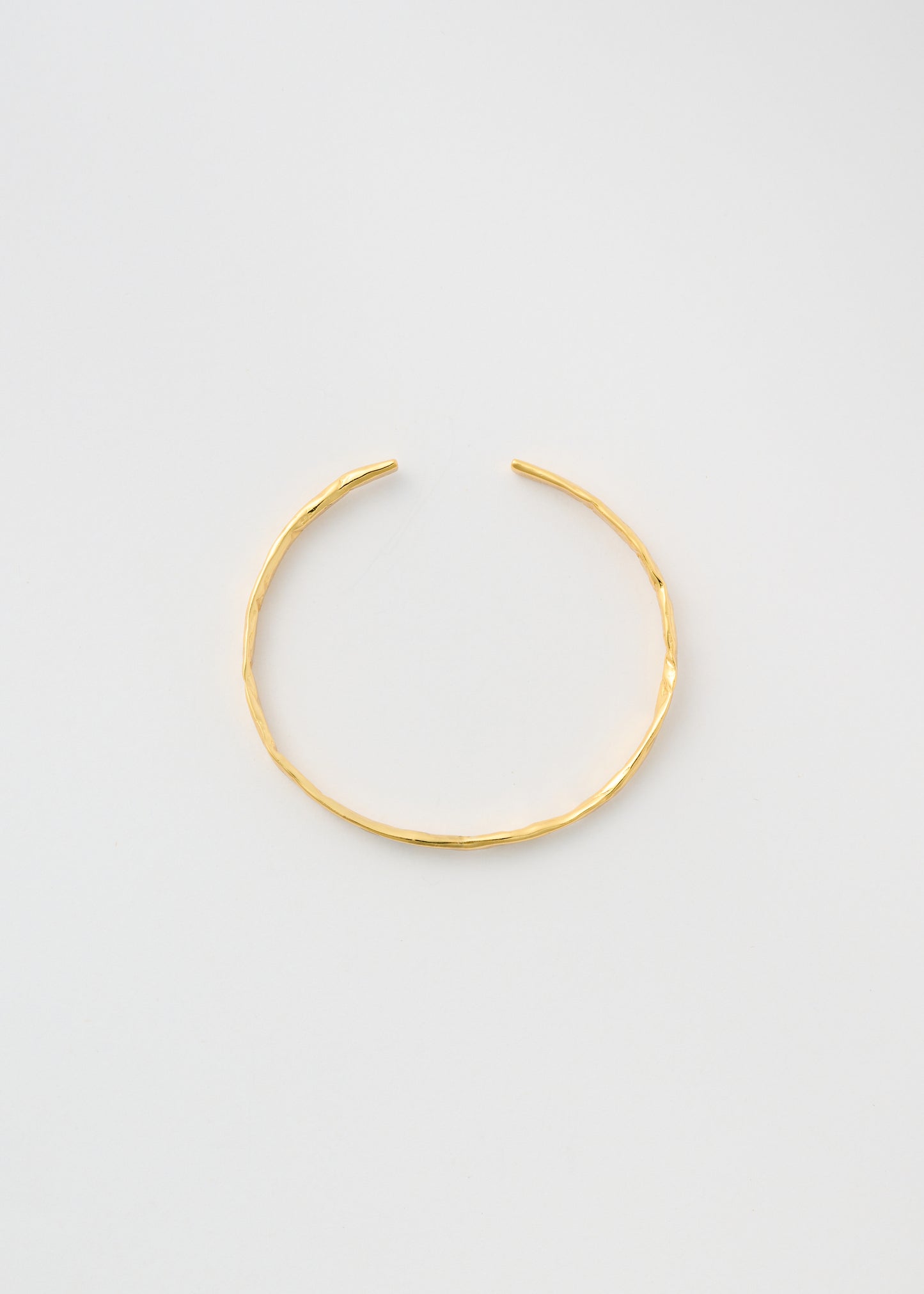 Gold Textured Bracelet
