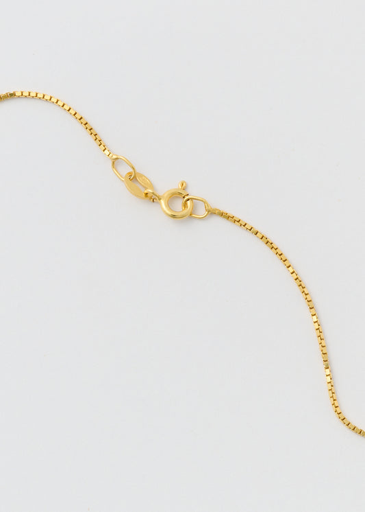 Gold Venezia Necklace 1mm