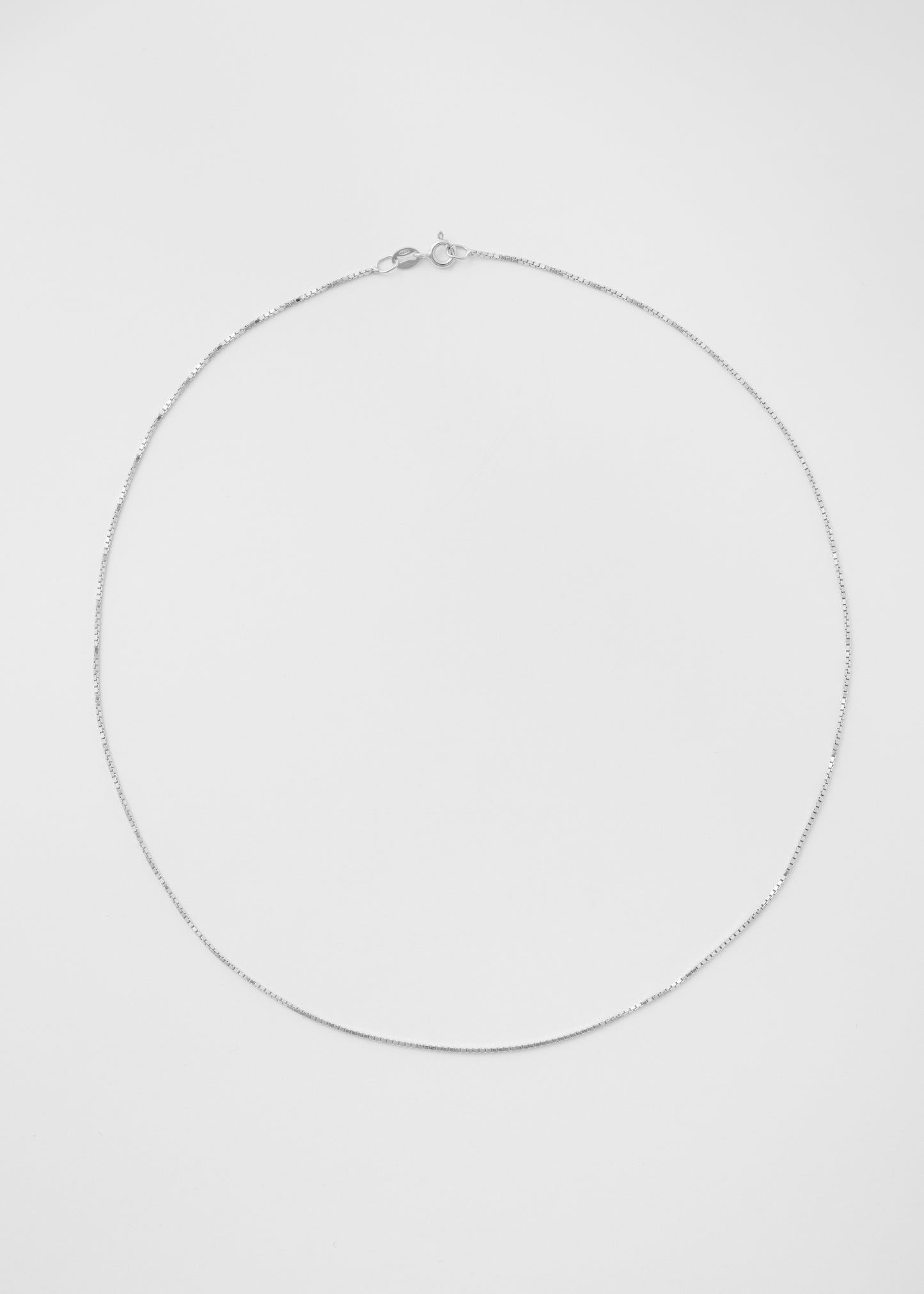 Silver Venezia Necklace 1mm
