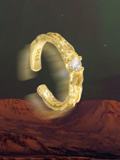 White Stone Ring
