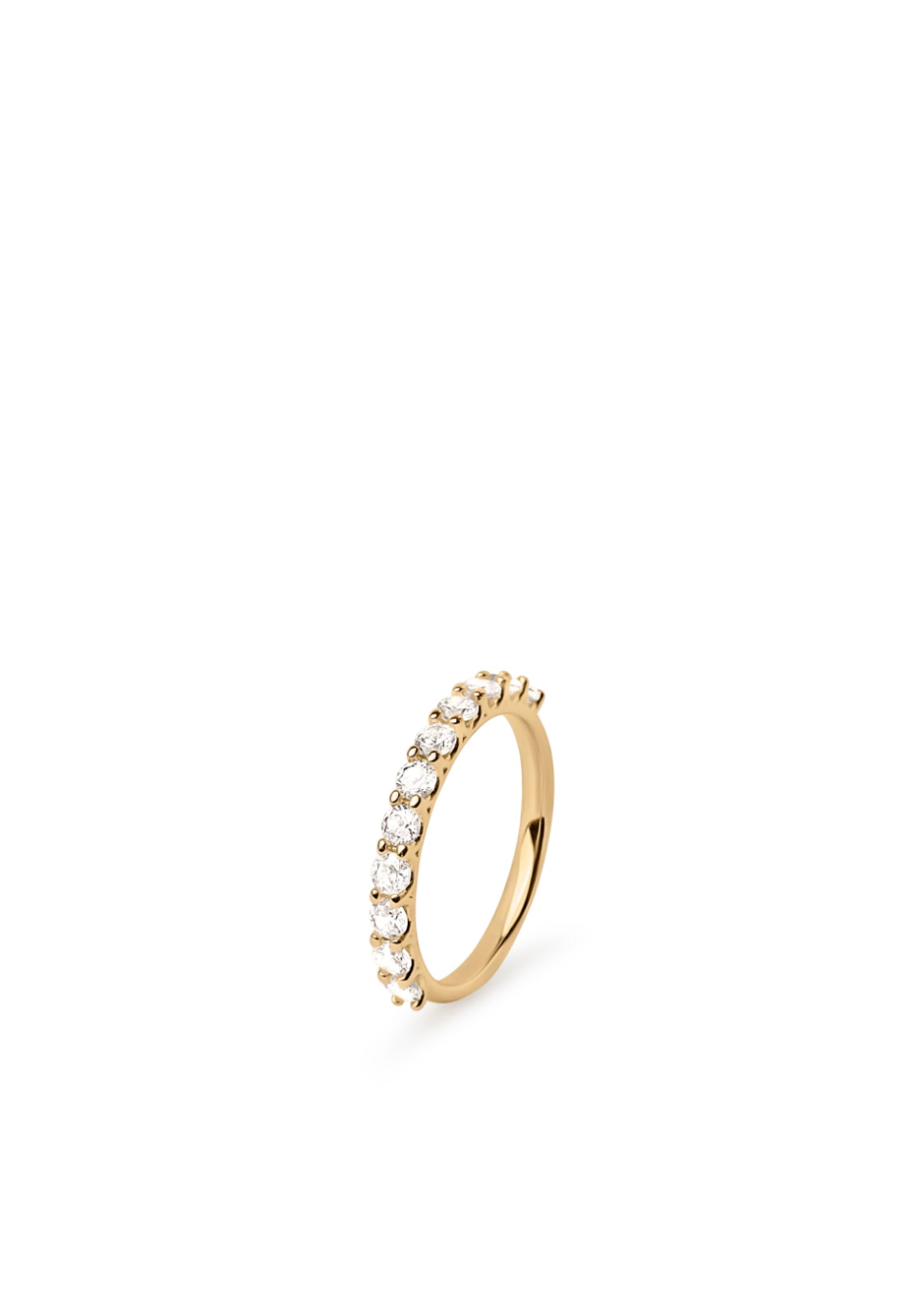 Amore Zirconia Ring Gold