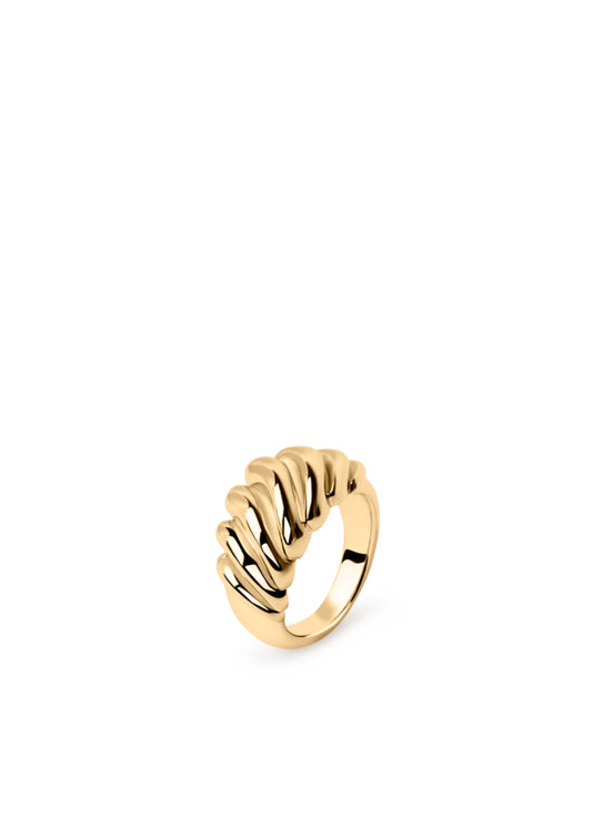 Retro Croissant Ring