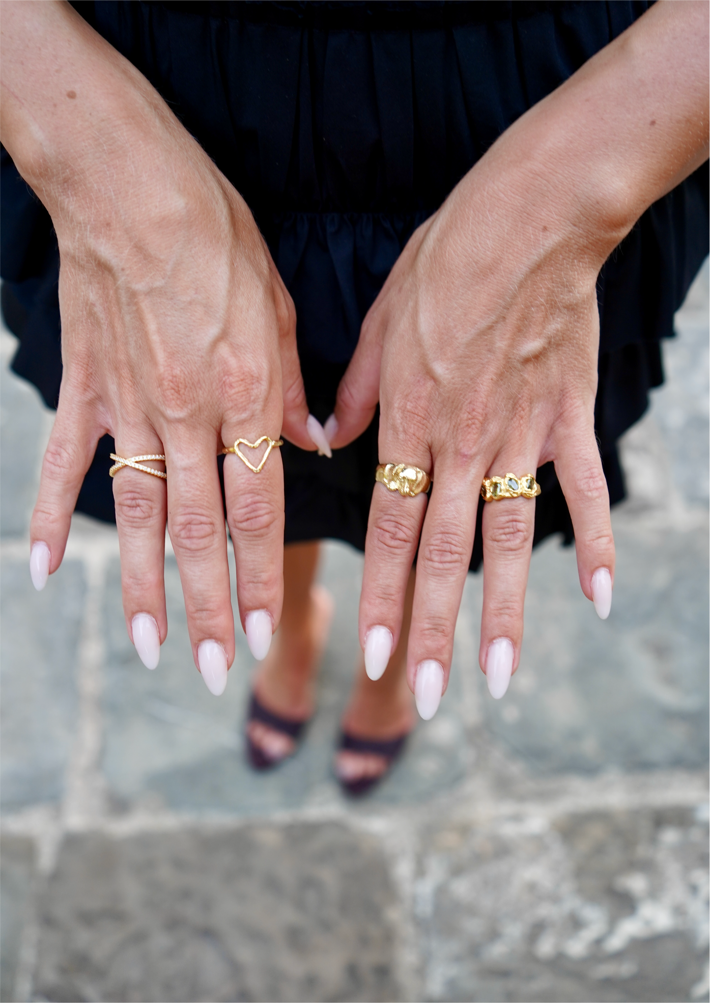 Zirconia Band Ring