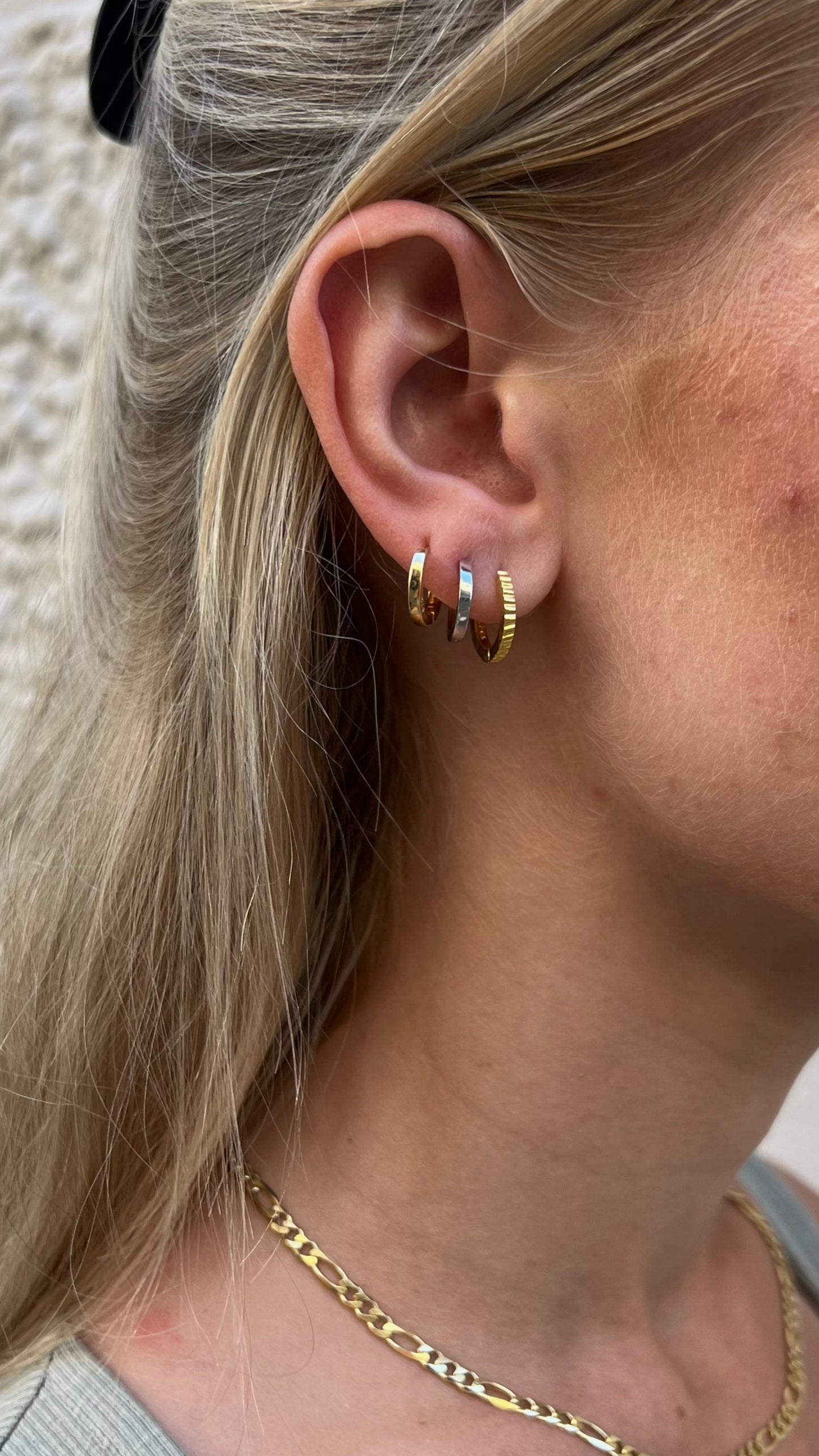 10mm Hoops Gold