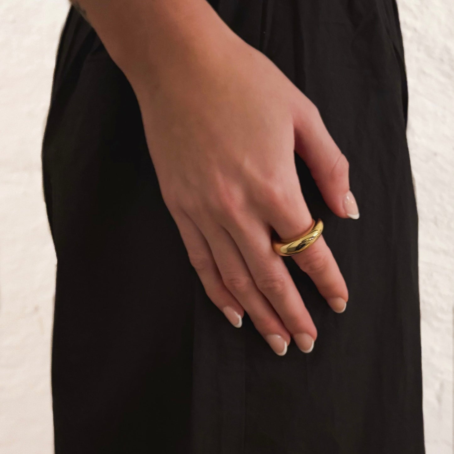 Kaizen Bold Ring Gold